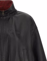 Black Lamb Leather Leather Jacket 4
