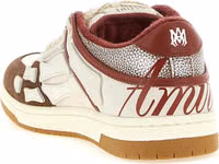Multicolor Bovine Leather Low Top Sneakers 3
