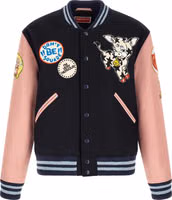 Multicolor Wool Bomber 1