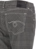 Bicolor Cotton Casual Pants 4