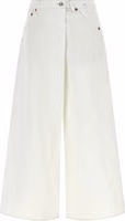 White Cotton Jeans Denim 1
