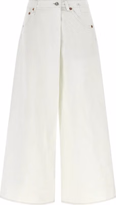 White Cotton Jeans Denim