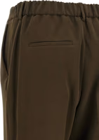 Bicolor Triacetate Casual Pants 4