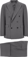 Gray Virgin Wool Two-Piece Suit 1