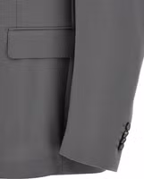 Gray Virgin Wool Two-Piece Suit 3