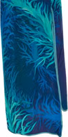 Blue Viscose Long Dress 5