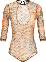 Multicolor Polyamide Bodysuit 1