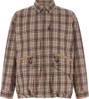 Beige Cotton Full-Length Jacket 1