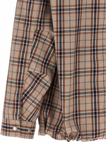 Beige Cotton Full-Length Jacket 4