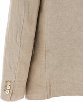 Beige Linen Blazer 4