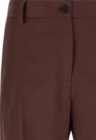 Brown Viscose Casual Pants 3