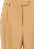 Beige Cotton Casual Pants 3