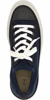 Blue Cotton Low Top Sneakers 4