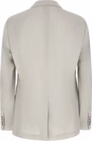 Gray Virgin Wool Blazer 2