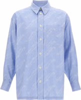 Blue Cotton Blouse 1