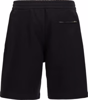 Black Cotton Bermuda Shorts 2