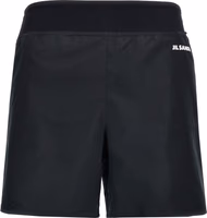 Black Polyester Bermuda Shorts 1
