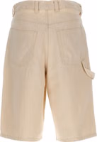 Beige Cotton Bermuda Shorts 2
