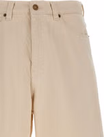 Beige Cotton Bermuda Shorts 3