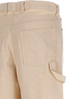 Beige Cotton Bermuda Shorts 4