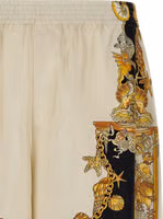 Multicolor Silk Bermuda Shorts 3