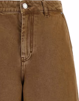 Brown Cotton Bermuda Shorts 3