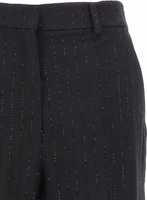 Black Virgin Wool Bermuda Shorts 3