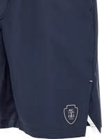 Blue Polyester Bermuda Shorts 5