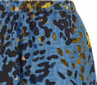 Blue Polyester Bermuda Shorts 3