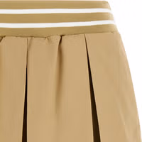 Beige Cotton Bermuda Shorts 3