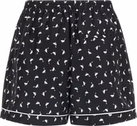 Bicolor Silk Bermuda Shorts 2