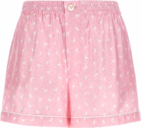 Multicolor Silk Bermuda Shorts 1