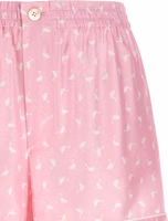 Multicolor Silk Bermuda Shorts 3