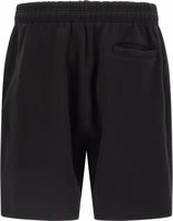 Black Cotton Bermuda Shorts 2