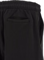 Black Cotton Bermuda Shorts 4