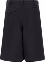 Blue Polyester Bermuda Shorts 2