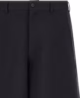 Blue Polyester Bermuda Shorts 4