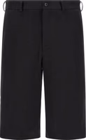 Black Wool Bermuda Shorts 1