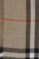 Beige Wool Oves Aries Scarf 3