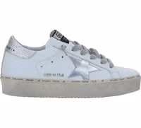 White Calf Leather Bos Taurus Low Top Sneakers 1