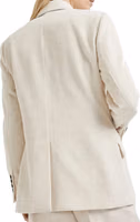 White Cotton Blazer 3