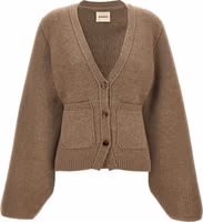 Brown Cashmere Cardigan 1