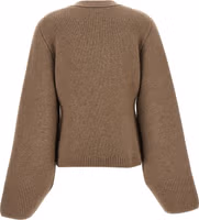 Brown Cashmere Cardigan 2