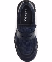Blue Calf Leather Bos Taurus Athletic Sneakers 4
