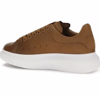 Brown Calf Leather Bos Taurus Chunky Sneakers 3