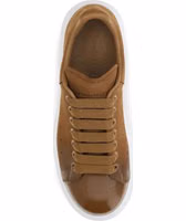 Brown Calf Leather Bos Taurus Chunky Sneakers 4