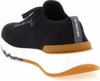 Black Polyethylene Athletic Sneakers 3