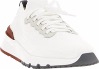 White Polyethylene Athletic Sneakers 2