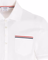 White Cotton Polo Shirt 3