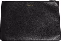 Black #DGFamily Embellished Leather Clutch Borse Bag 5